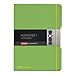 Produktbild Herlitz 11361458 Notizheft (A4, PP-Wechselcover mit Verschlußgummi, 80g/m²) 80 Blatt hellgrün