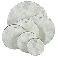 Excellent sound quality: The Remo Frame Drum Pretuned 10 x 2" impresses with its firmly pretuned Fiberskyn 3 head, delivering a warm and clear sound. Robust and durable: The Acousticon shell with a walnut finish offers not only an elegant appearance ...
