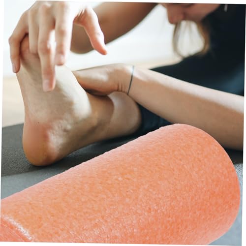 Kisangel Muscle Roller Foam Roller Epp Yoga Accesorio 30x15cm Naranja para Fitness, Relajación Muscular y Terapia de Masaje Corporal en Casa miniatura 6