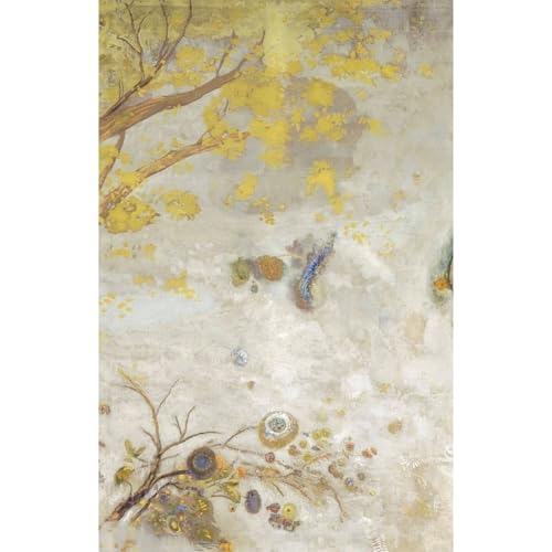 La branche fleurie jaune pour illuminer votre décoration de salon moderne