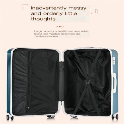 PANKERS Suitcase 24-inch Carry-on Suitcase for Women, Lightweight Zippered Mute Caster Suitcase for Men, Student Suitcase Suitcases4