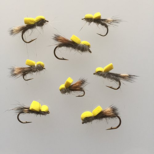 Pesca con mosca globo Caddis - tamaño 10/16 mejor calidad UK diez unidades Pack # 186 Cover