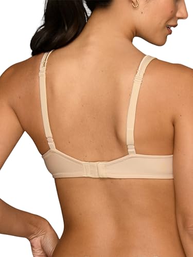Vanity Fair Women's Bra with 2-Way Convertible Straps, Body Caress Full Coverage, Lightly Lined Cups up to DD3