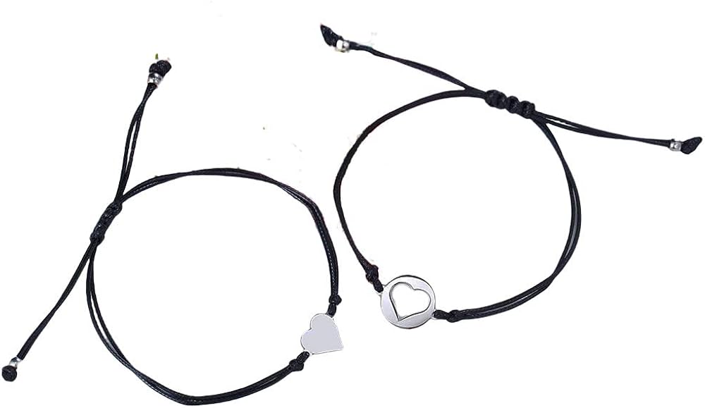 Miniatura 8 de 2 pulseras de regalo de regreso a clases, más tarjetas, regalo de regreso a clases, pulseras de deseo a juego para madre e hija, pulseras de deseos