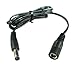 Hanvex HDCQ3 3ft 20AWG 2.1mm x 5.5mm DC Plug Extension Cable for Power Adapter, Male to Female, For LED, CCTV, Car, and more