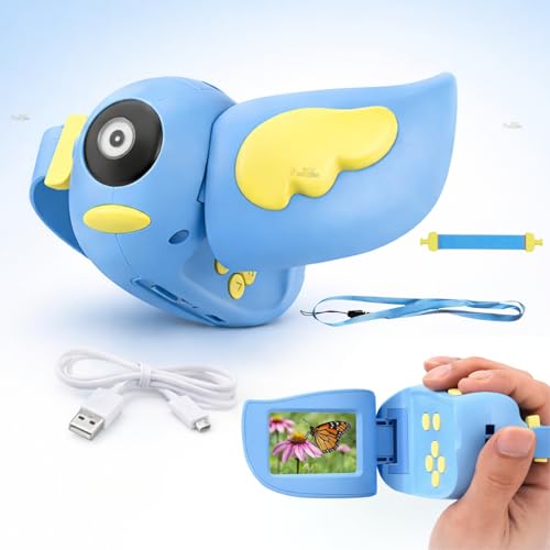 Image of Toy Imagine Kids Digital Camera 20MP, 1080P HD Extendable Handheld Camcorder for Boys & Girls with 2-Inch Screen Games & Fun Filters USB Rechargeable| Birthday Gift for Children Ages 3-10 (Assorted)