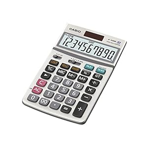 Casio Inc. JF-100BM Standard Function Calculator,Multicolor, 4 1/4 x 6 7/8