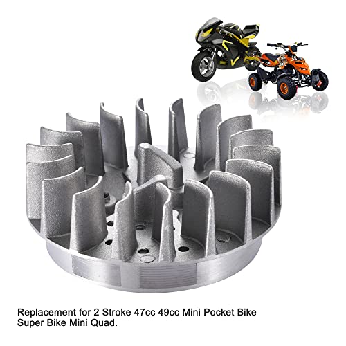 image for GOOFIT 18-Fin Flywheel Replacement for 2 Stroke 47cc 49cc Mini Pocket 