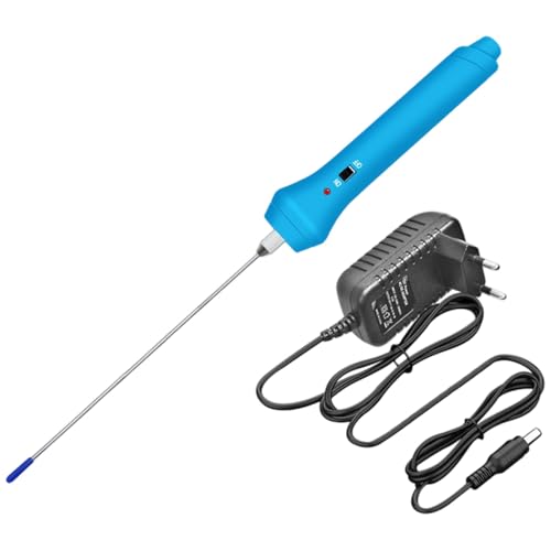DAJASD Styroporschneider,15 CM27W Schaumstoff Schneider mit Netzteil Kontrollleuchten,100-240V Heißdrahtschneider,Elektrischer Schaumstoffschneider Für Schnittkante,Gravierwerkzeug,Kunst Diy Eu-stecke