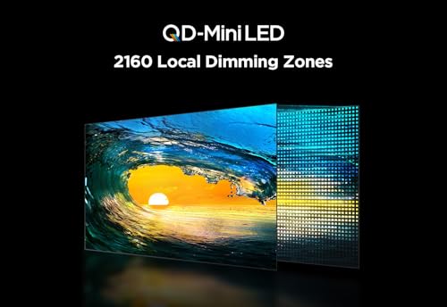 TCL 98C855K 98-inch QLED Mini LED TV, QLED PRO, 4K HDR Premium 3500nits, Smart TV Powered by Google TV (Dolby Vision & Atmos, Onkyo 2.2.2 sound system, 144Hz Motion Clarity Pro) - Image 5