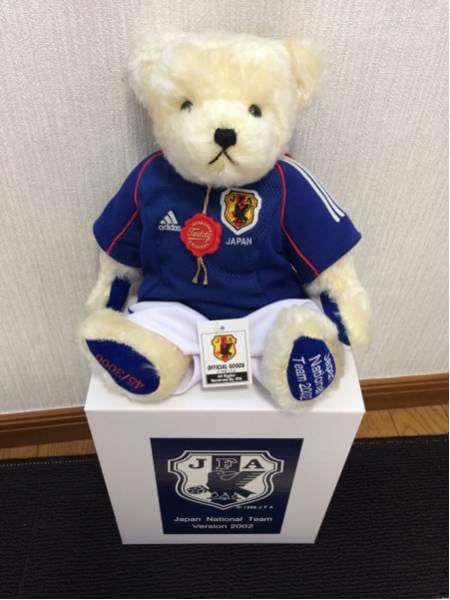 プレミア品 女子サッカーW杯 限定 優勝記念テディベア