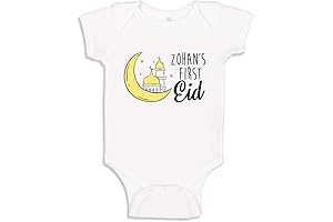 My First Eid Baby One Piece Shirt for Ramadan