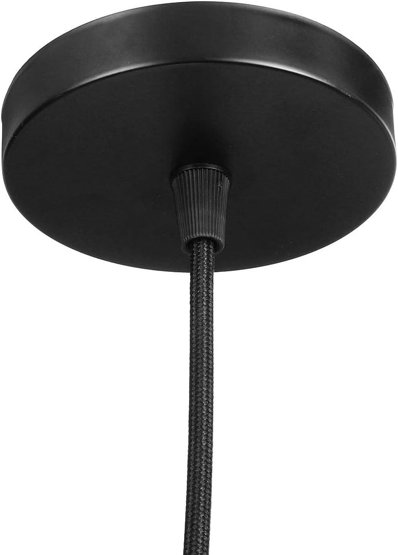 Oprawka lampy elektrycznej, Adapter do gniazdka lampy wiszącej E27, wielokolorowy, do użytku wewnątrz pomieszczeń, AC110-220V(Black)