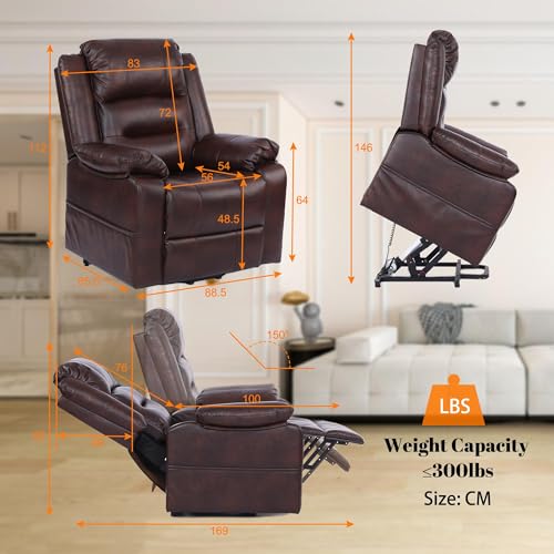 Sillón reclinable eléctrico con soporte y masaje miniatura 2