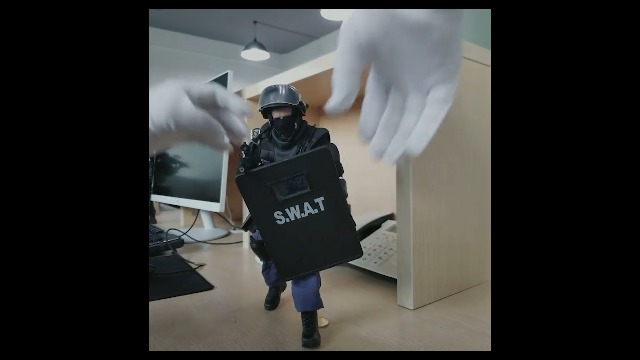 Amazon.com: Lmzauet 12 inch Special Forces Action Figure 1:6 SWAT