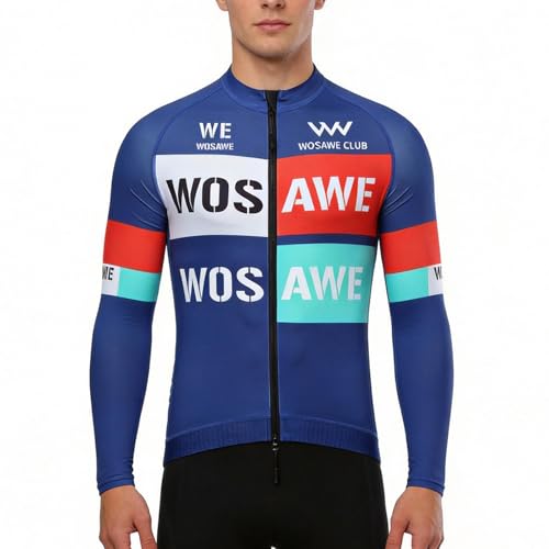 Amazon.com: WOSAWE Mens Cycling Jersey with YKK Zipper Moisture