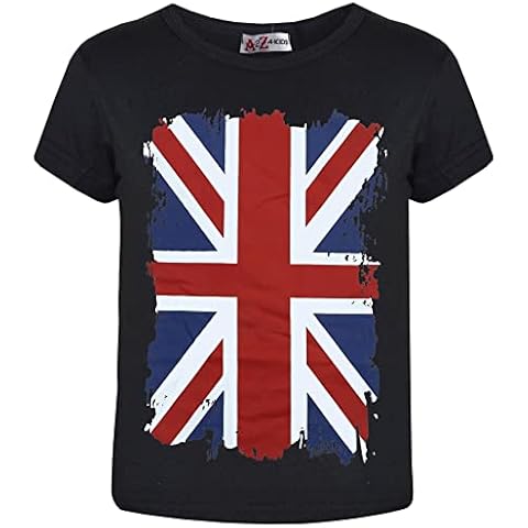 A2Z 4 Kids UK Flag T-Shirt for Kids Cover
