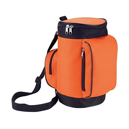 eBuyGB Golf Caddy Style cooler Lunch Bag (Orange)