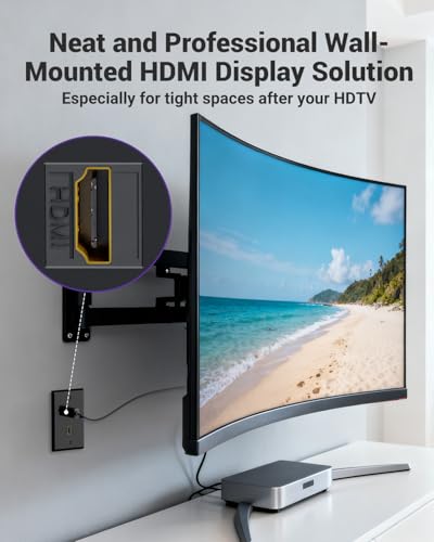 VCE HDMI Keystone Jack adaptador hembra 6 unidades miniatura 5