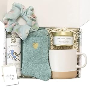 Unboxme Bluebird Morning Tea & Mug Care Package For Her | Thinking of You Gift, Birthday Gift For Women, Get Well Soon…