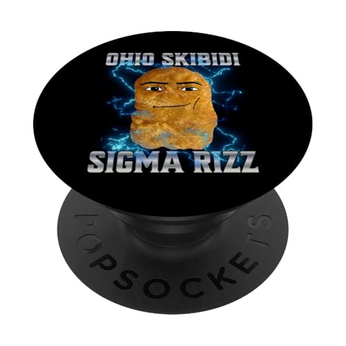 Ohio Skibidi Sigma Rizz PopSockets PopGrip Adesivo