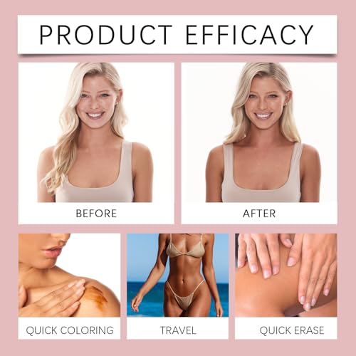 Image of Sunless Tanning Drops To Drink,Natural Face Tanner,Watermelon Scented Self - Tanning Serum, Sunless Tanning for Face and Body,for All Skin Types,Instant Sun Bronzing Drops 1PCS
