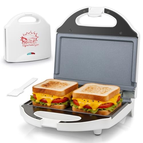 AshGlen Ceramic Mini Panini Press
