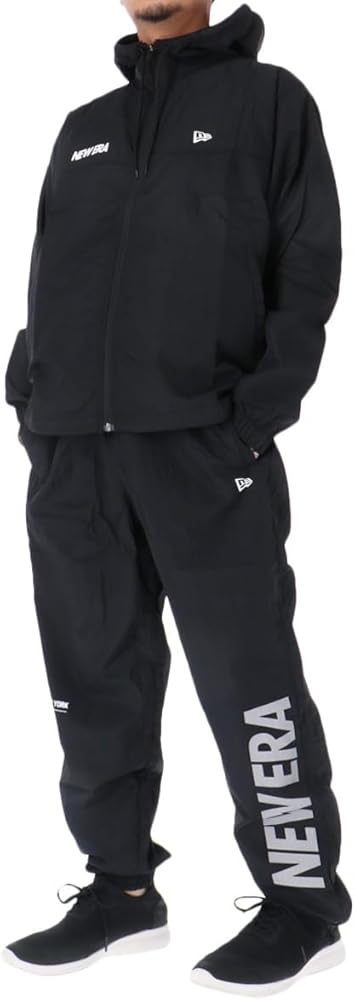 Amazon | [ニューエラ] ウインドブレーカー メンズ 上下セット