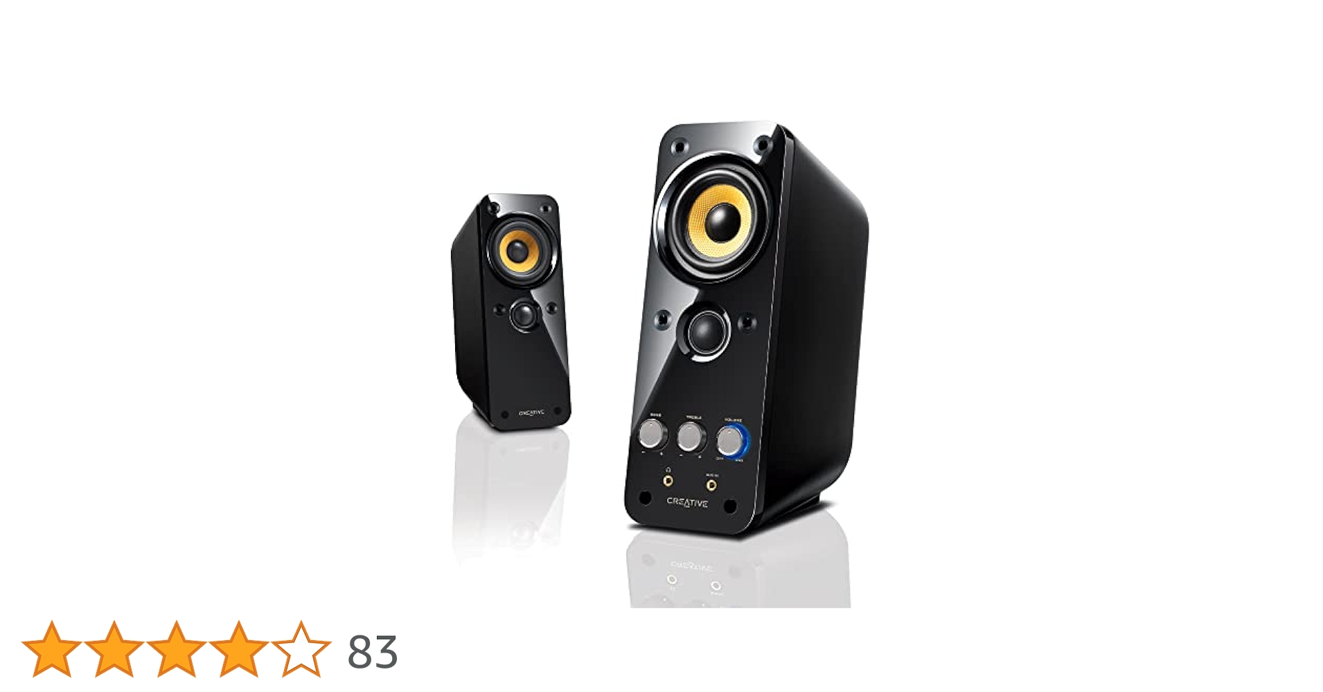 ★極美品★ 高品質 Creative T20 SeriesⅡ GW-T20-Ⅱ Amazon.co.jp: Creative ステレオスピーカー GigaWorks T20