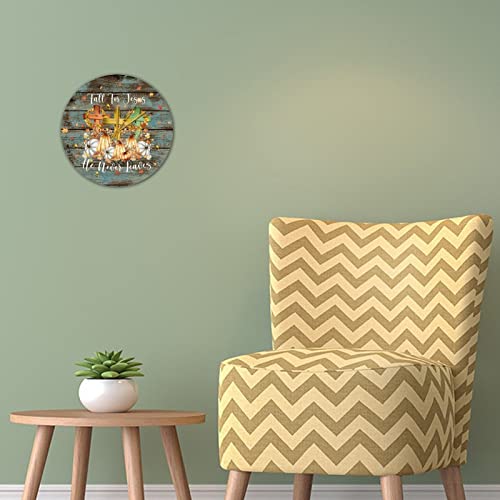 Horloge bois chrétienne Jésus cadeau maison rustique 38 - 4