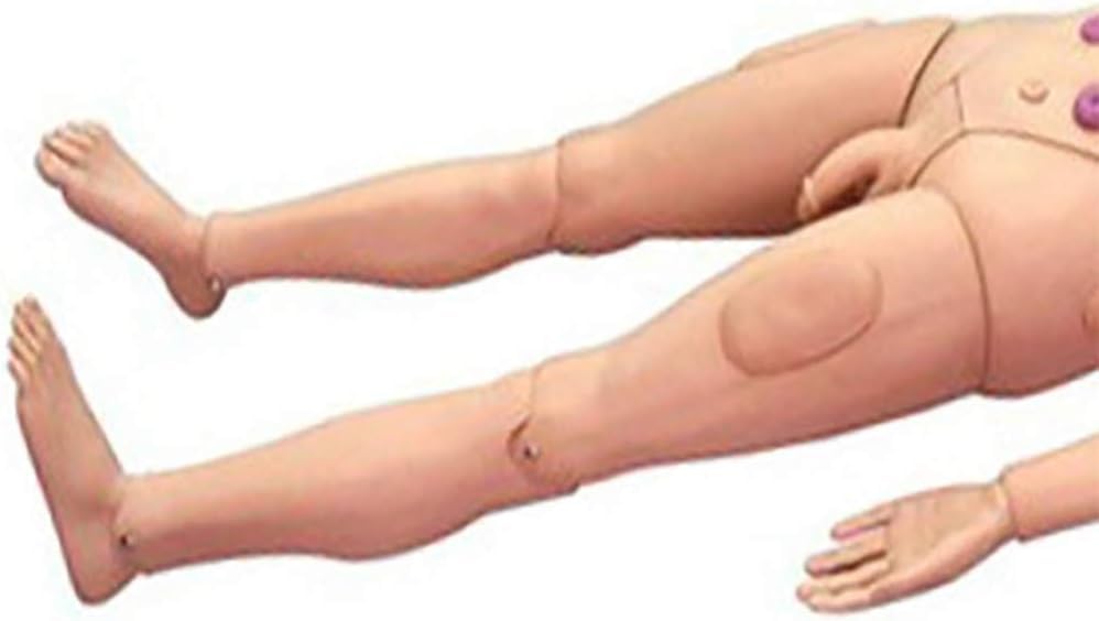 DARZYS Patient Care Medical Manikin, Life Size Patient Care Simulator for Nursing Medical Training