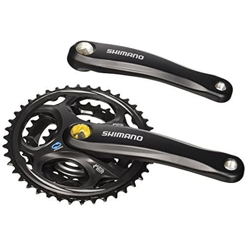 Shimano Kurbelgarnitur Fc-m311 Altus Mtb 170mm 42/32/22z 4-kant 8-fach Schwarz Cover