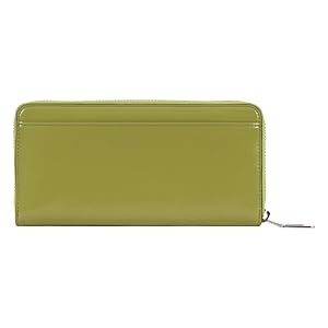 Amazon | [クレイサス] 長財布 エナメル ラウンドファスナー