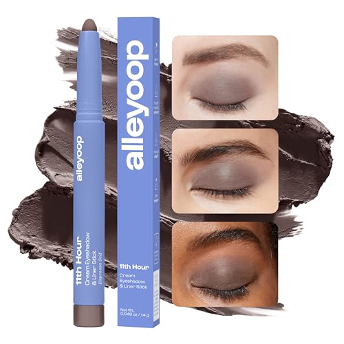 Image of ALLEYOOP 11th Hour Cream Eyeshadow Stick & Liner, Smoky Mocha Matte