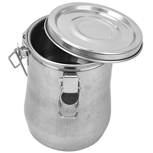 Sunicon Paint Brush Washer, Airtight Stainless Steel Brush Cleaner Leaking Proof Brush Washing Bucket Art Supply Removable Porous Cleaning Filter for Oil Painting Acrylic