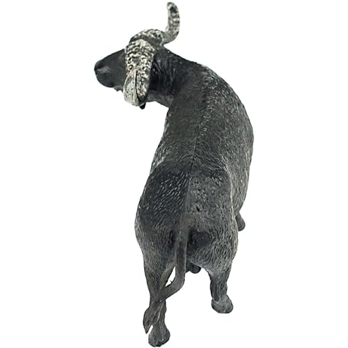 FUNSHOWCASE African Jungle Animals Buffalo Toy Figure Realistic Plastic Figurine Height 2.6-inch