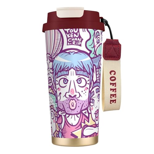 �u������ �������傤�Ԃ��� �ςȂ������� ���@�r ���� 500ml �R�[�q�[�J�b�v �^��f�M 3way���݌� �X�g���[�t�� ��e�� �L�� �R��Ȃ� �ۗ�ۉ� ������� �A�E�g�h�A �􂢂₷�� �j�����p ??�t �ۉ� �ۗ� Coffee Cup