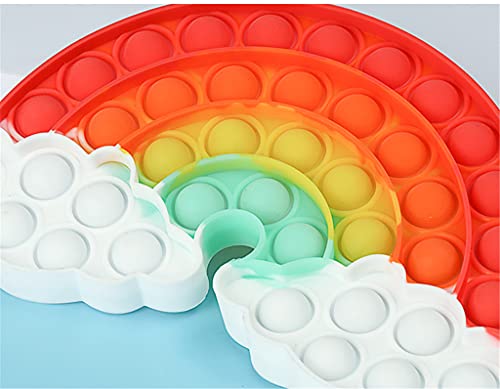 Push Pop Bubble Fidget Brinquedo Sensorial Sorvete Alívio do Stress Silicone Push Pop Fidget Toy Bri