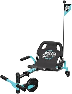 Razor Crazy Cart Shuffle: Battery-Free Drifting Go-Kart for Kids 4+ with Drift Bar & 5-Way Adjustable Frame
