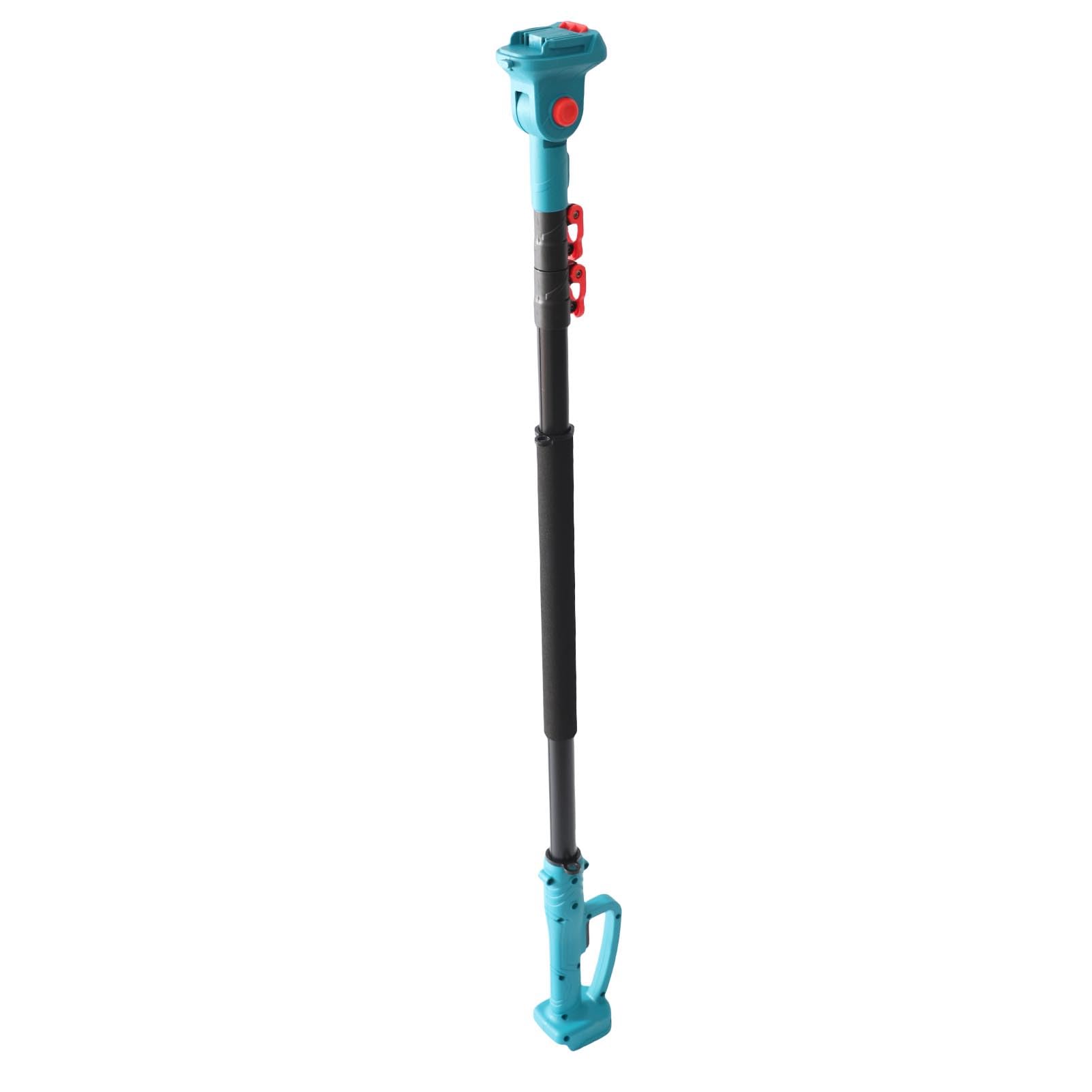 Naroote Asta di Prolunga Regolabile per Potatore Elettrico, Asta da 1,25 a 2,4 M con Blocco Flip e Testa Girevole a 180 Gradi, Lega di Alluminio Leggera, Compatibile con BL1820, BL1830, BL1840