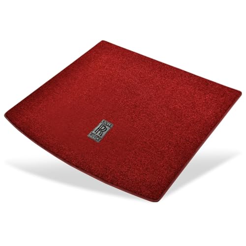 SLANNB Alfombrilla Maletero Coche para Rolls-Royce Ghost/Phantom/Cullinan/Spectre, Antideslizante Resistente a la abrasión Cuero Funda Maletero Protector,E/Wine Red