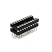 Aexit 2mm Pitch Distribution electrical Open Frame Double Row 20 Pin IC Socket Connector