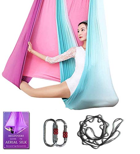 Aerial Yoga Hammock L:5M W:2.8M Aerial Pilates Silk Yoga...