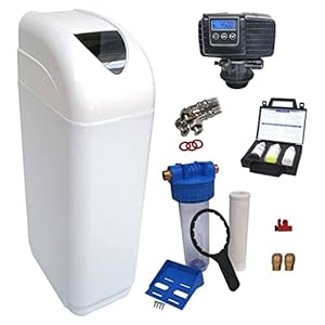 Waterontharder 25l Fleck 5600 Sxt Compleet Met Installatiekit Gemaakt In Frankrijk