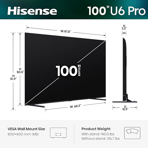 Hisense 100 inch ULED TV
