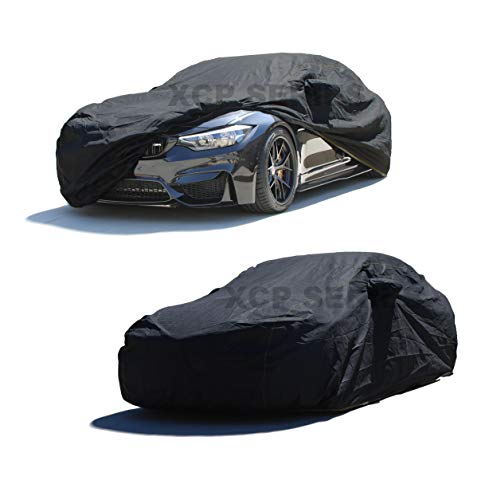 528 535 540 545 550 M5 Car Cover - Breathable, Indoor And Outdoor Automotive Accessories - Dust, Uv Ray, Mist, Vehicle Protection - Full Semi-Custom Fit - Elastic Hem And Bonus Storage Bag #TOP12