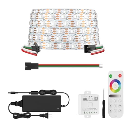 Tira LED RGBW SK6812 5 m DC12V IP65 Kit con Control Remoto miniatura 1
