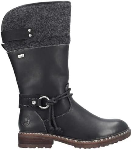Rieker 94774 Dominika 74 Schwarz/Schwarz/Anthrazit Size 8 (M) US | Image 1