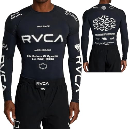RVCA ルカスポーツ 長袖ラッシュガード F04A-887