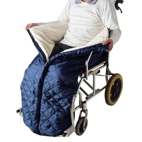 Couverture pour fauteuil roulant chaude pour les promenades d'hiver au parc